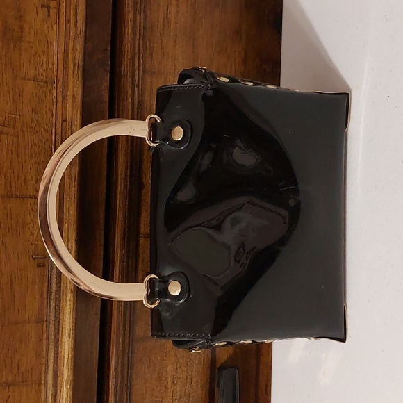 SOON Black Mini Satchel Bag - Picture 2 of 8